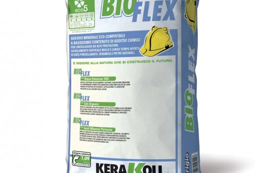 Bioflex Kerakoll sacco da 25 kg con 1 sacco si posano 6 mq