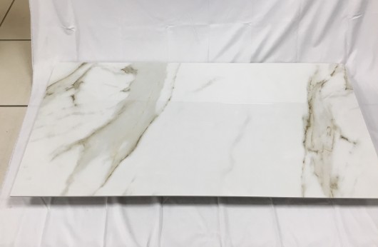 Gres Effetto marmo Calacatta Oro 1°scelta 60x120 spessore 5,5 mm