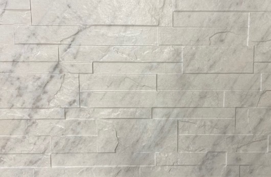 Muretto in gres porcellanato 31x62 Quarzite Carrara  