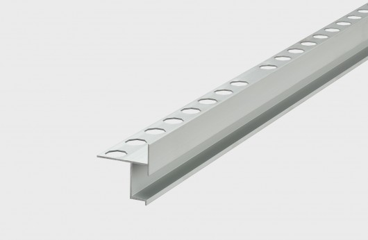 Profilo in alluminio per gradino con luce a led