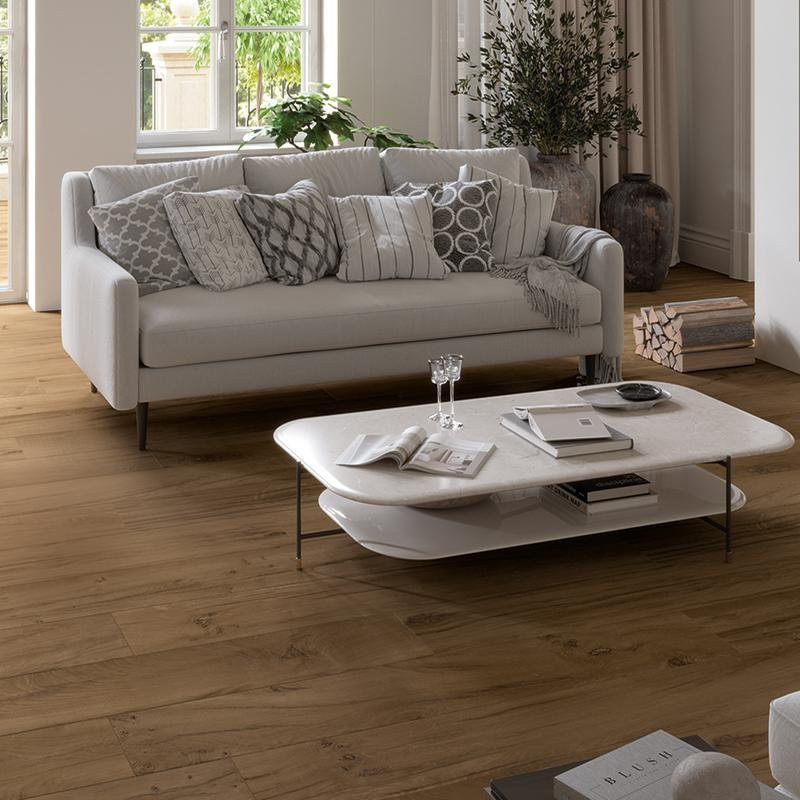 Pavimento effetto legno Cuoio serie Revival by Provenza