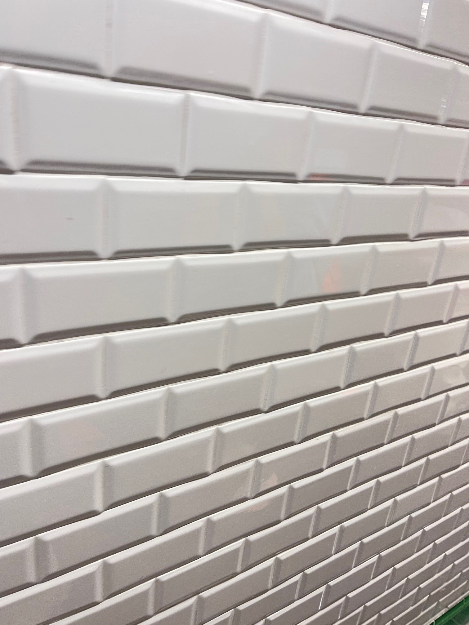 Rivestimento Bianco diamantato lucido