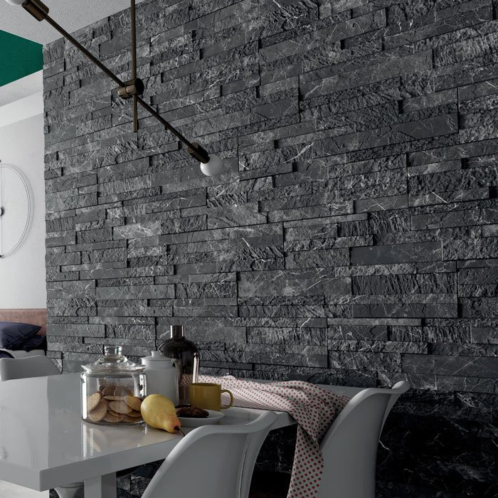 Rivestimento in Gres Porcellanato serie Tiffany DARK by Ceramica Rondine