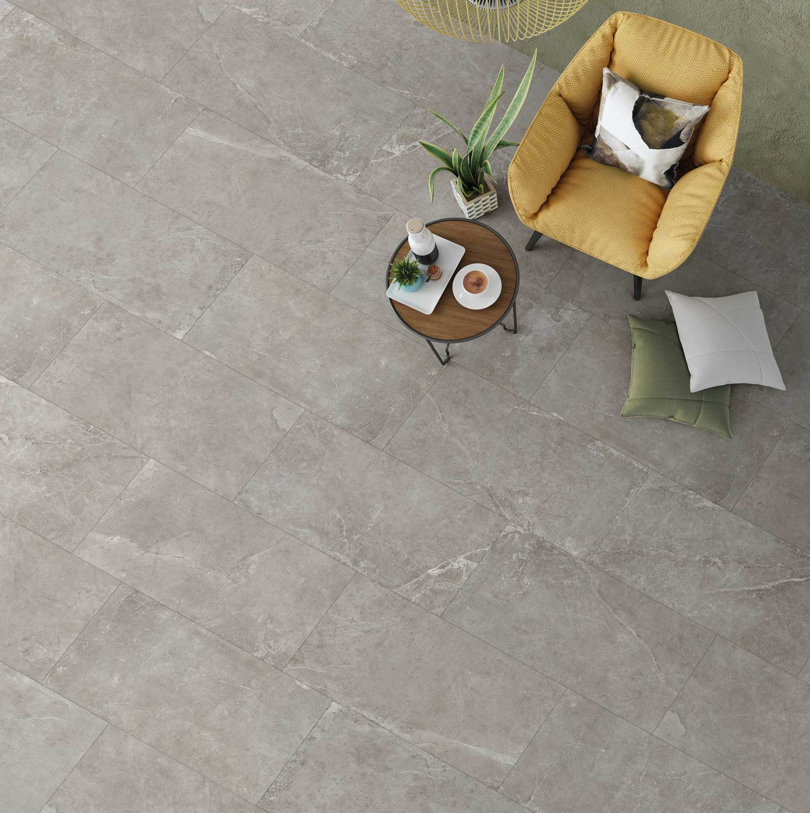 Pavimento in gres porcellanato 2 cm galleggiante Ultra Ermetica Grigio serie Outdoor by Dado Ceramica