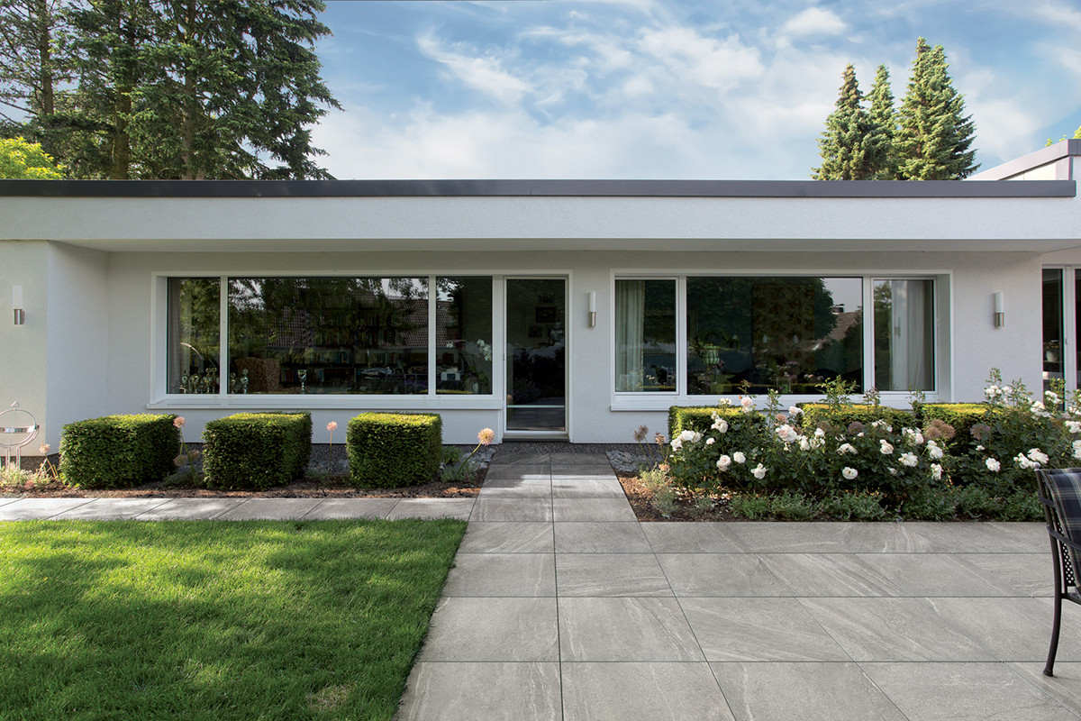 Pavimento in gres effetto cemento serie ARTICA colore NUBE by Saime