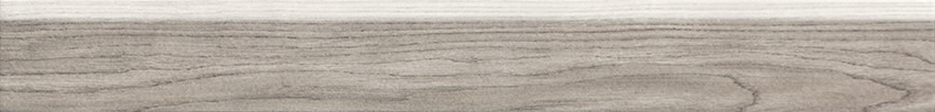 Battiscopa in gres Legno Grigio 7x60 opaco