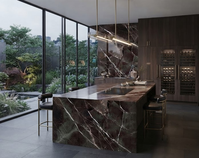 Lastre 120X278 Grande Marble Look Calacatta Black Marazzi OCCASIONE