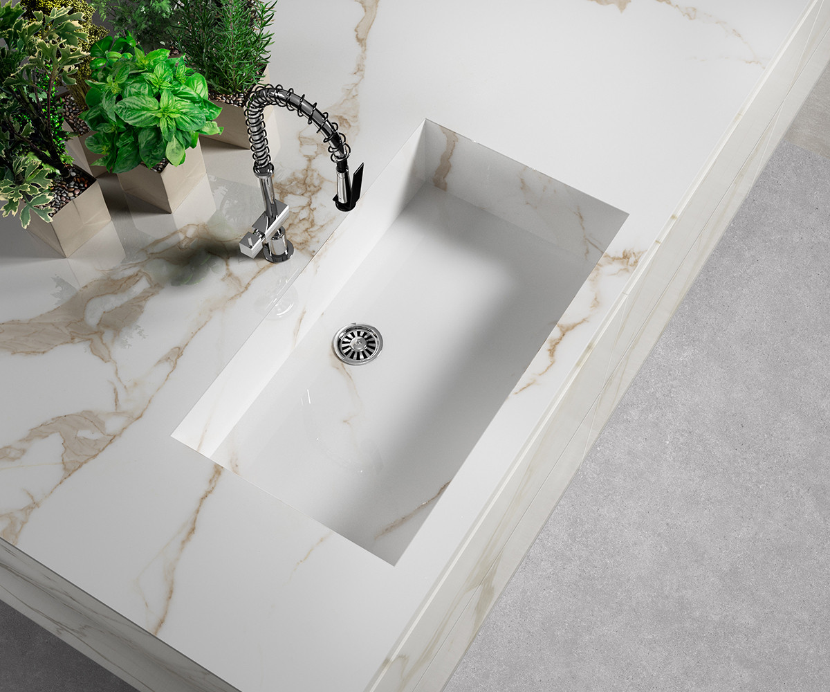 Pavimento e Rivestimento in gres porcellanato Forte Lucido serie Cave By Saime Ceramica