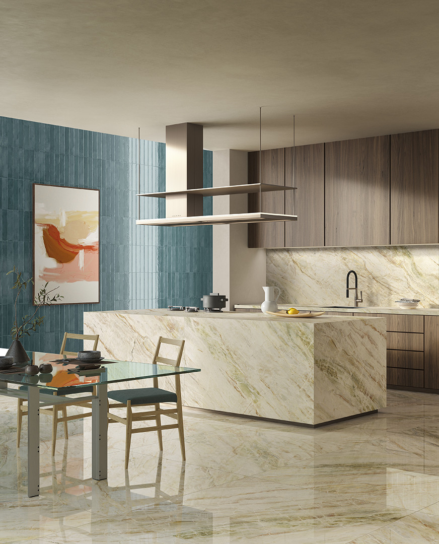 Pavimento in gres porcellanato LUCIDO serie PREMIERE colore PARADISE