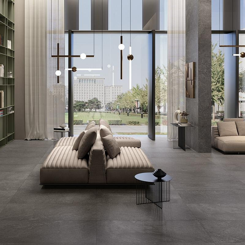 Pavimento e Rivestimento in gres Mapierre Ancienne Noir 20 mm R11 Emilceramica 