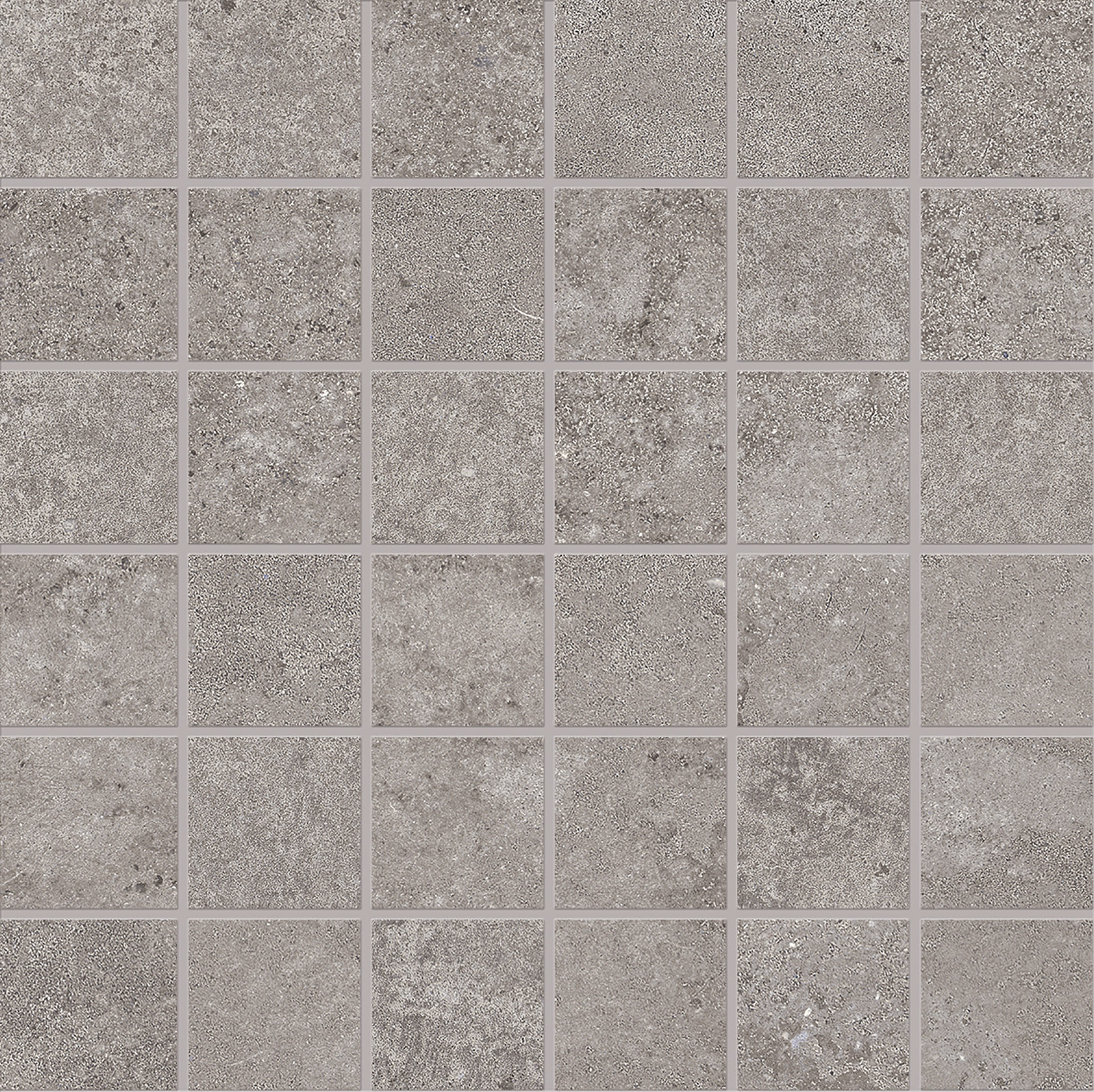 Decori in gres Mosaico Recupero 5x5 Dark Grey serie Re-Play Concrete by Provenza
