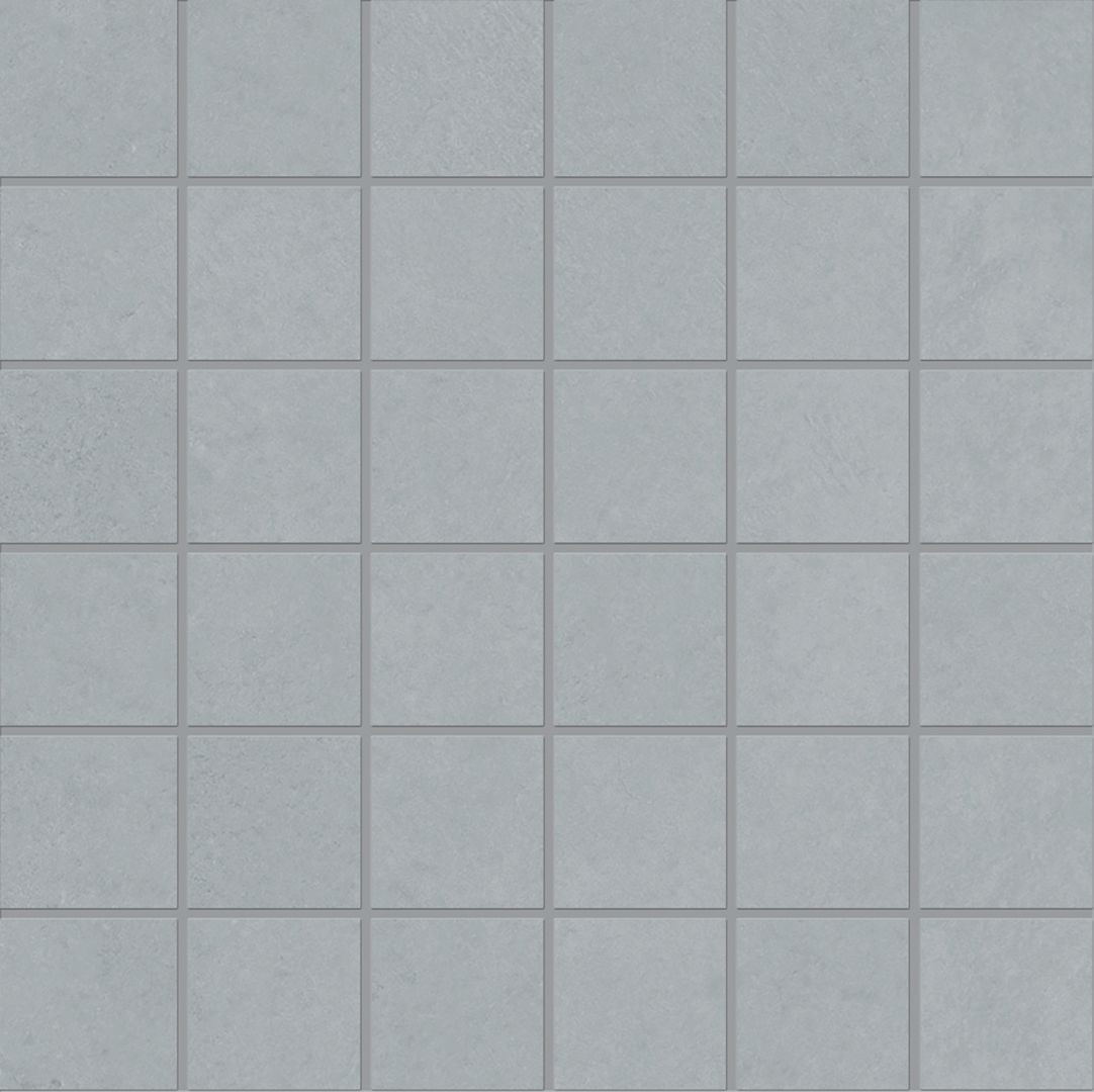 Mosaico 5x5 serie PIGMENTO by ERGON colore GRIGIO AVIO