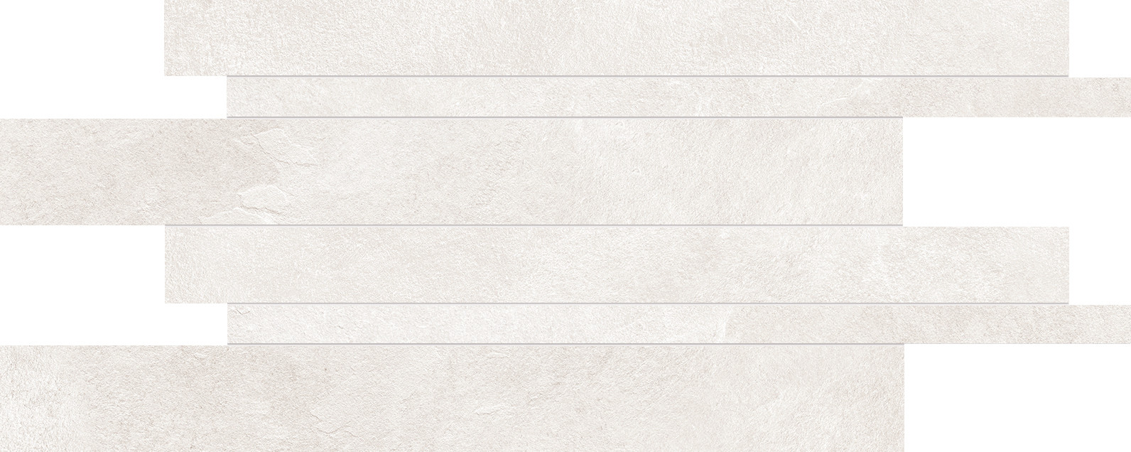 Listello sfalsato 30X60 CORNERSTONE EVOLUTION colore SLATE SUPERWHITE by ERGON