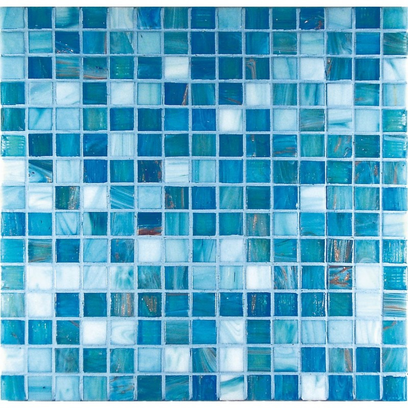 Mosaico serie Gold/Bronze AZZURRO MIX