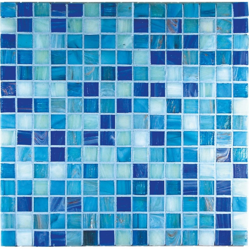 Mosaico serie Gold/Bronze BLU MIX