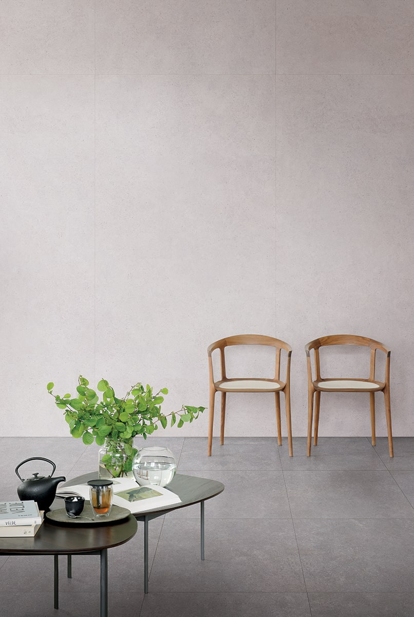 Pavimento e rivestimento in gres porcellanato Silver serie Global by Saime Ceramiche