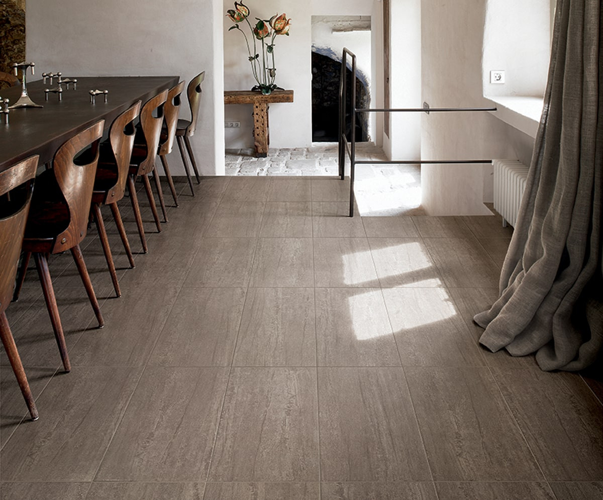 Pavimento e rivestimento in gres porcellanato Cappuccino Naturale serie Kaleido by Saime Ceramica