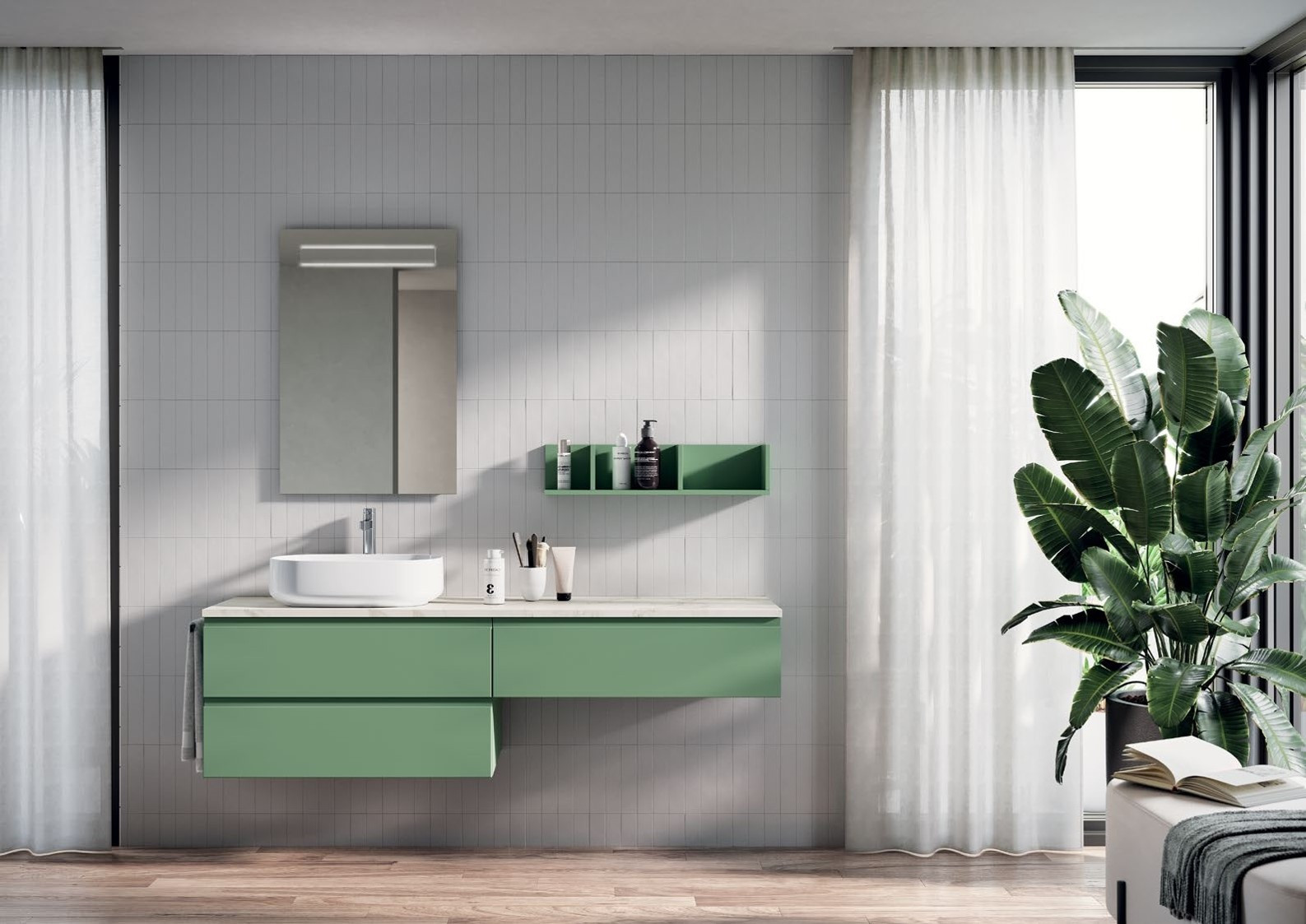 Mobile da bagno composizione GEA.17