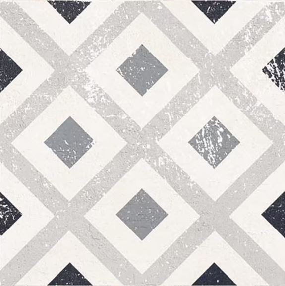 Cementine in gres serie OPUS MULTICOLOR GRIGIA A 20x20 by Casalgrande Padana
