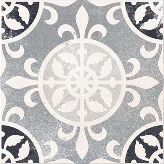 Cementine in gres serie OPUS MULTICOLOR GRIGIA B 20x20 by Casalgrande Padana