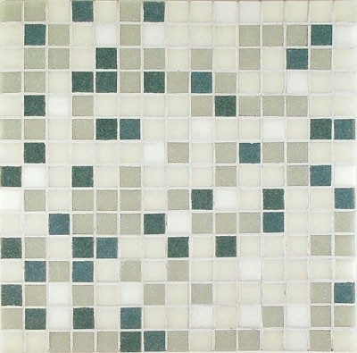 Mosaico mix grigio 2x2