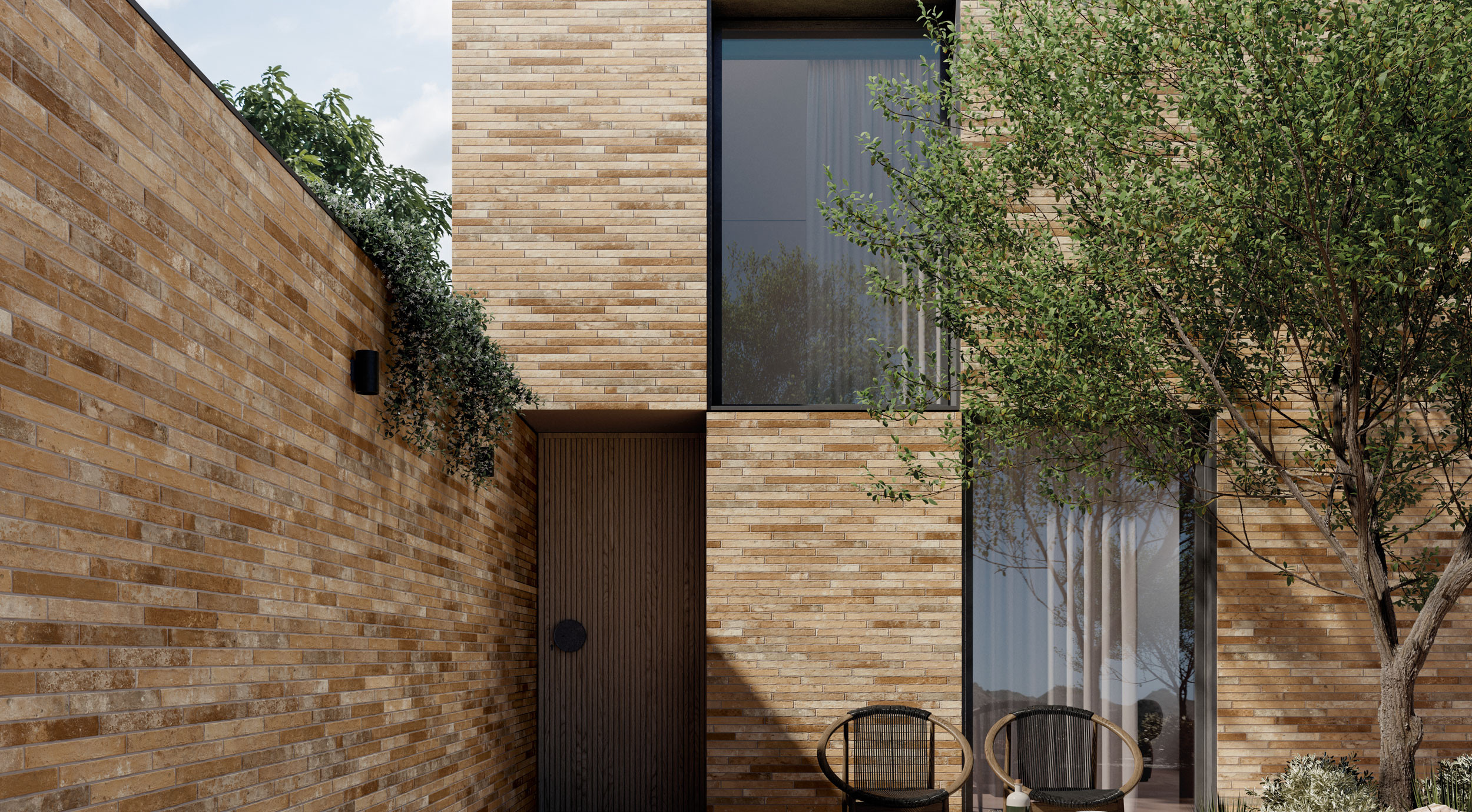 Rivestimento in gres porcellanato smaltato brick generation colore MULTICOLOR serie NOLITA by Ceramica Rondine