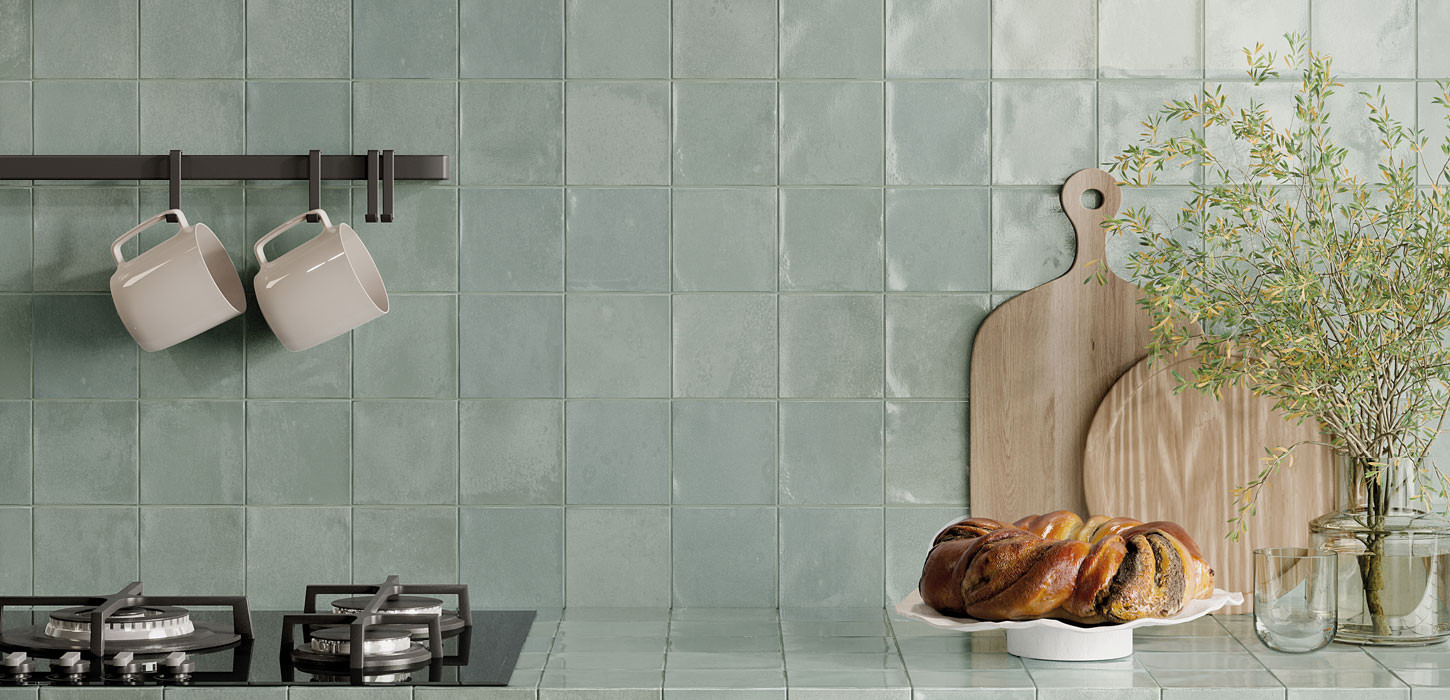 Rivestimento in gres porcellanato smaltato brick generation colore SEA serie MARRAKECH by Ceramica Rondine