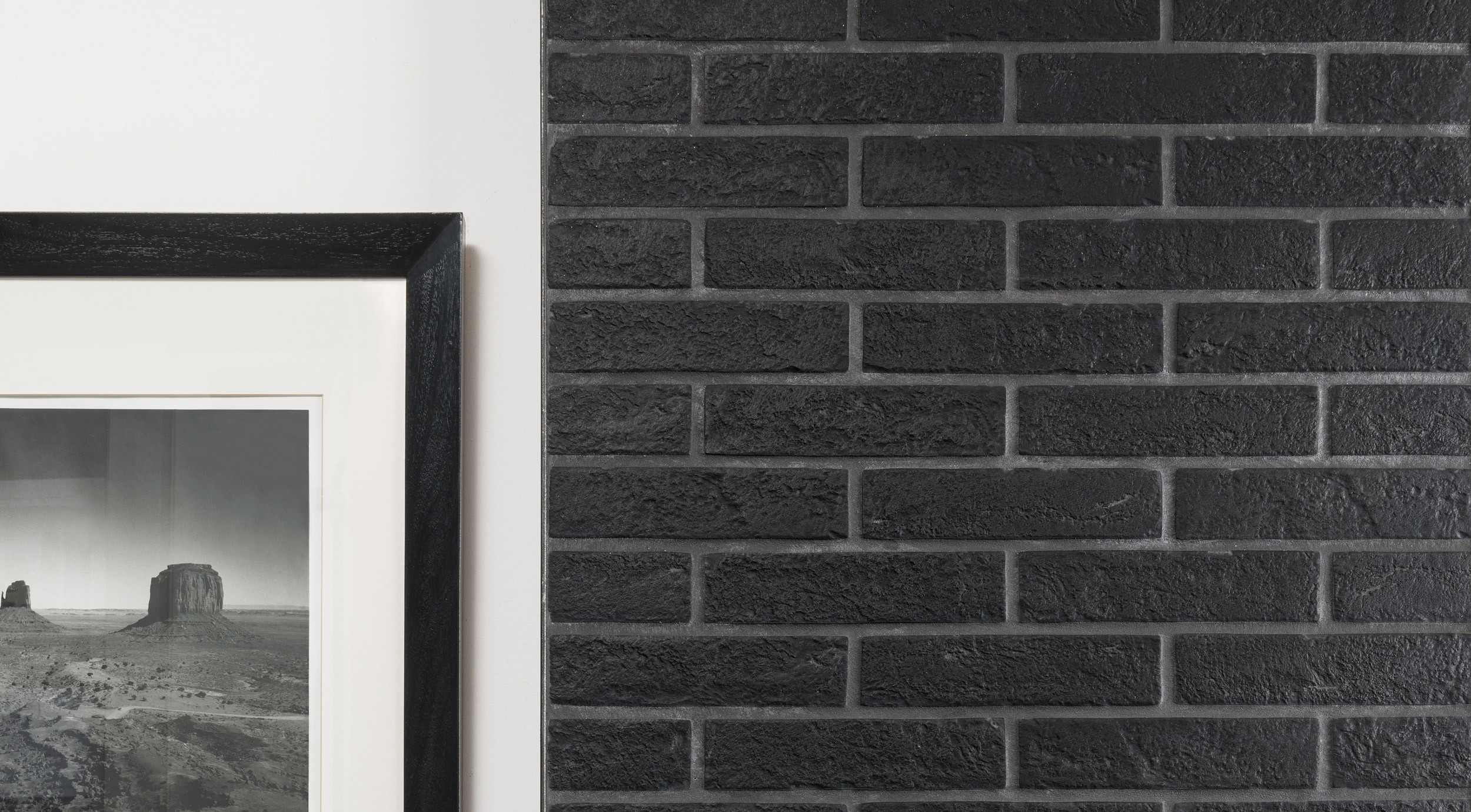 Rivestimento in gres porcellanato smaltato brick generation colore BLACK serie NEW YORK by Ceramica Rondine