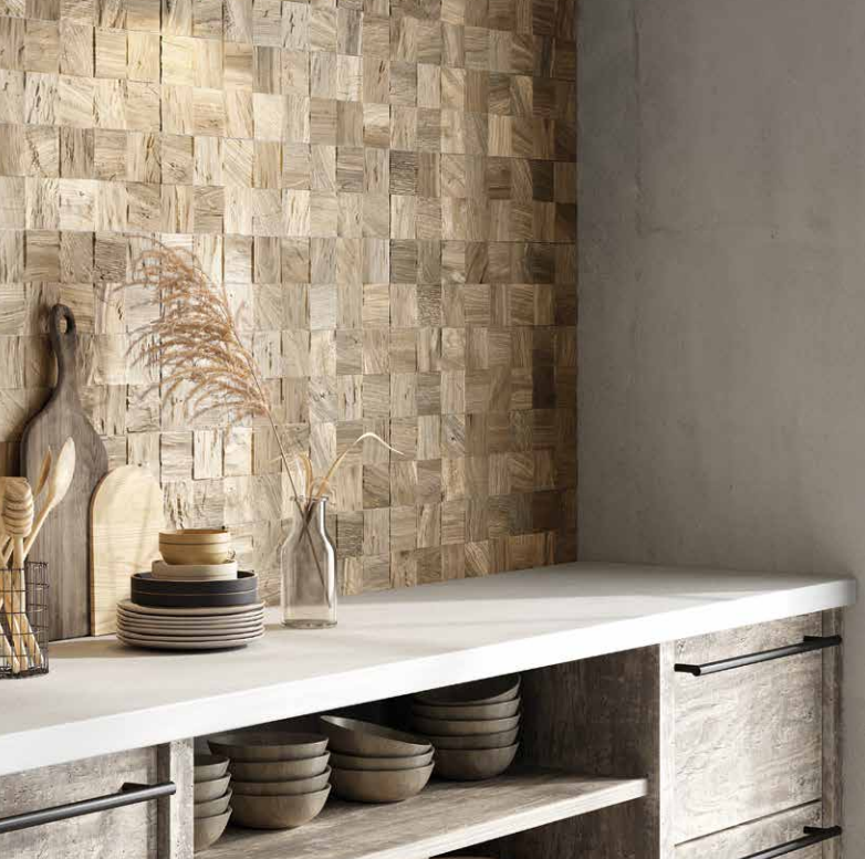 Rivestimento in Gres Porcellanato HONEY serie Timeless 3D by Ceramica Rondine