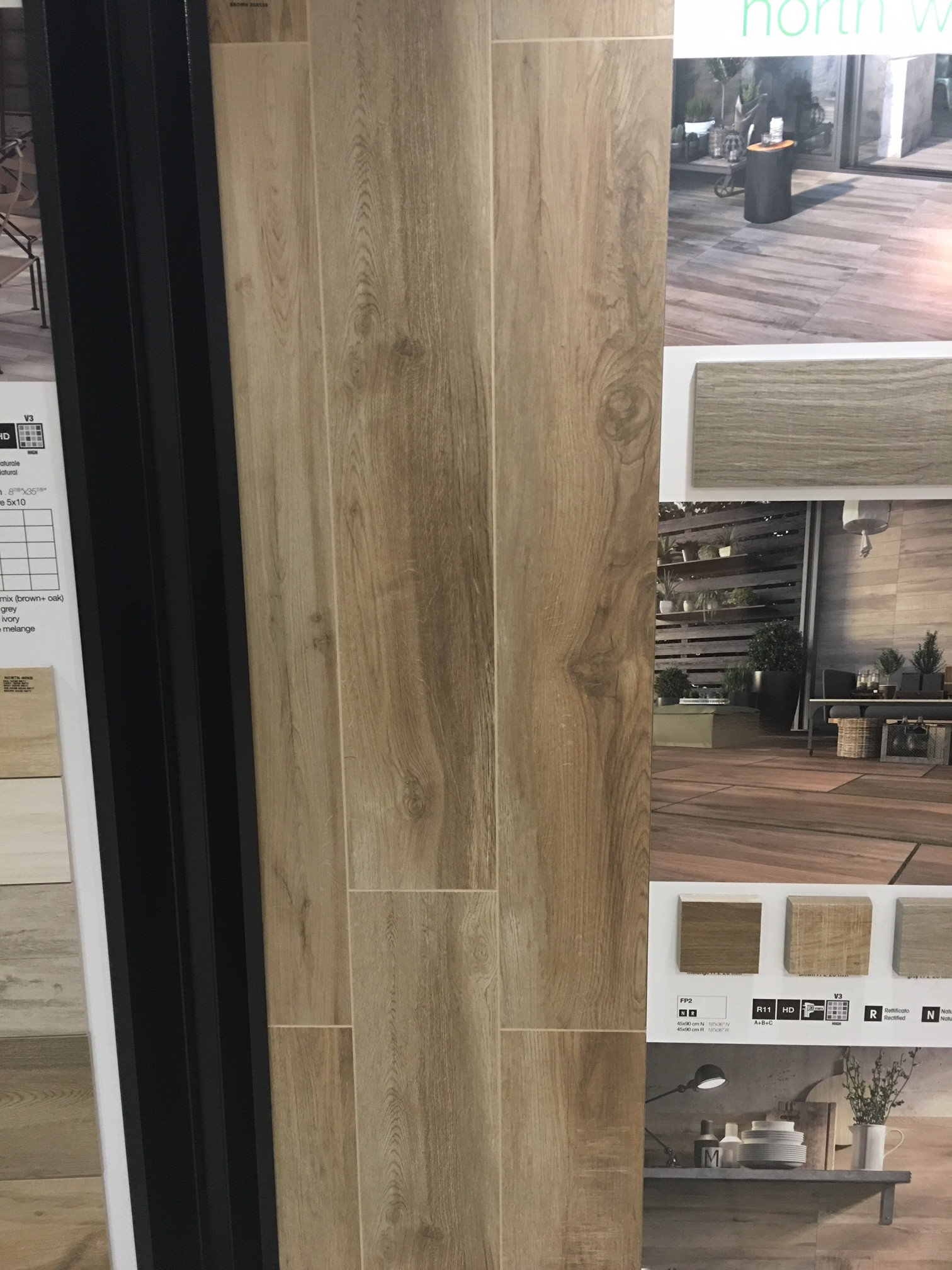 Pavimento in gres porcellanato effetto legno North Wilde Brown 1° Scelta