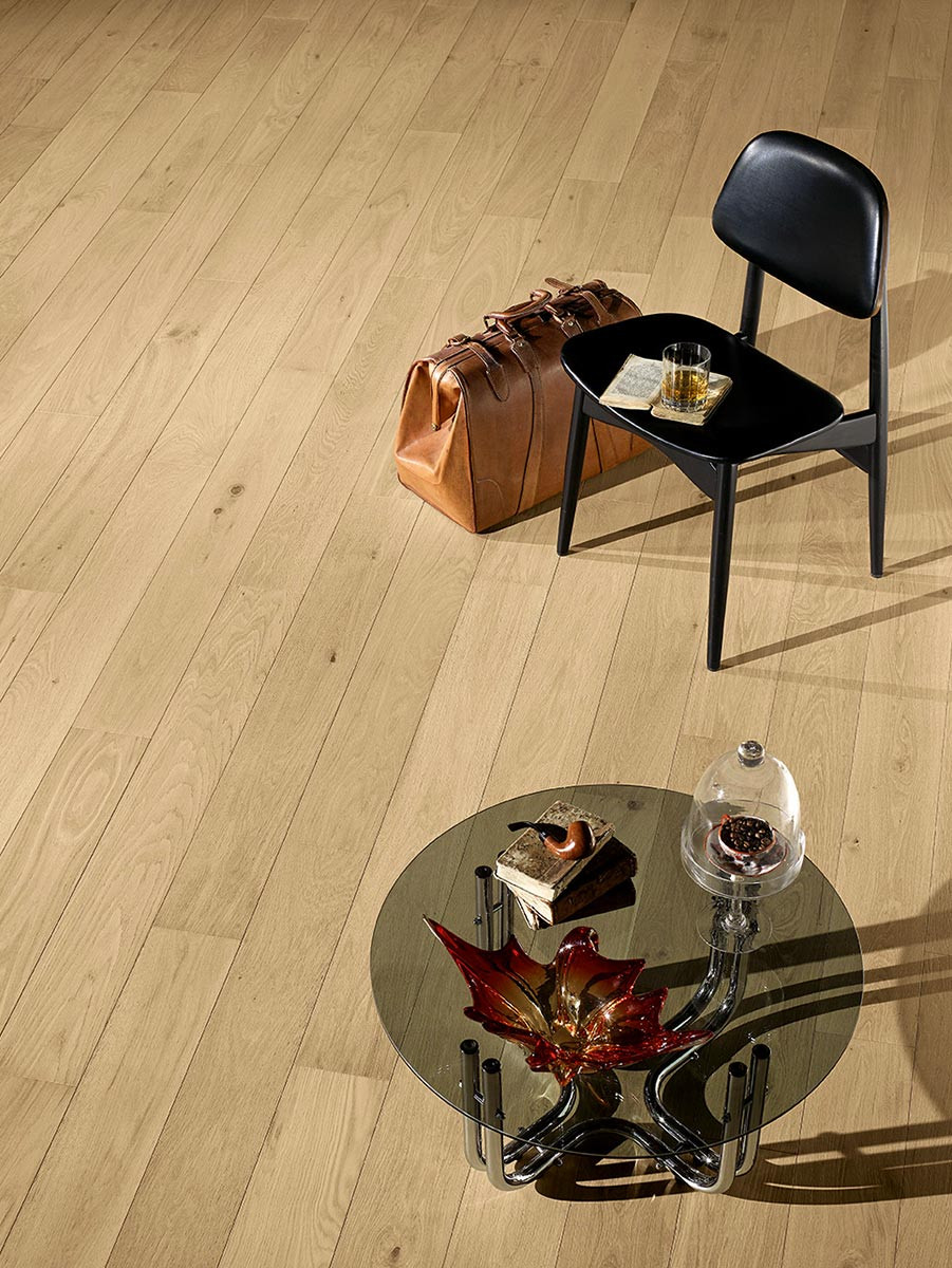 Pavimento in rovere naturale Invisibile Super