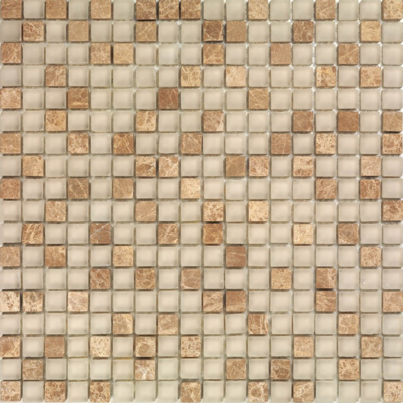 Mosaico Pure & Natural Vitrex Light Emperador Matt