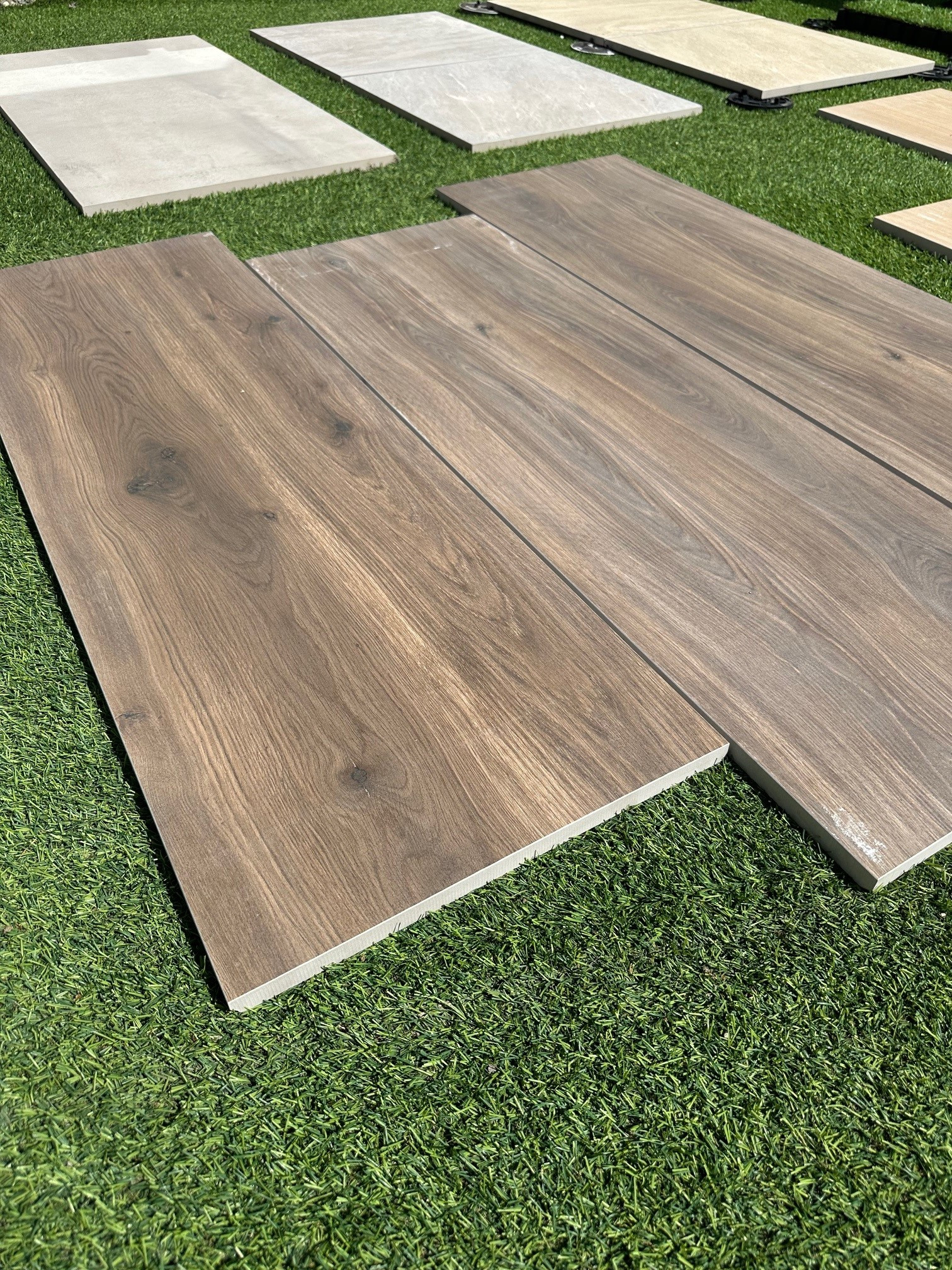 Pavimento gres porcellanato galleggiante 2 CM NOCE WOOD 40X122 1° SCELTA