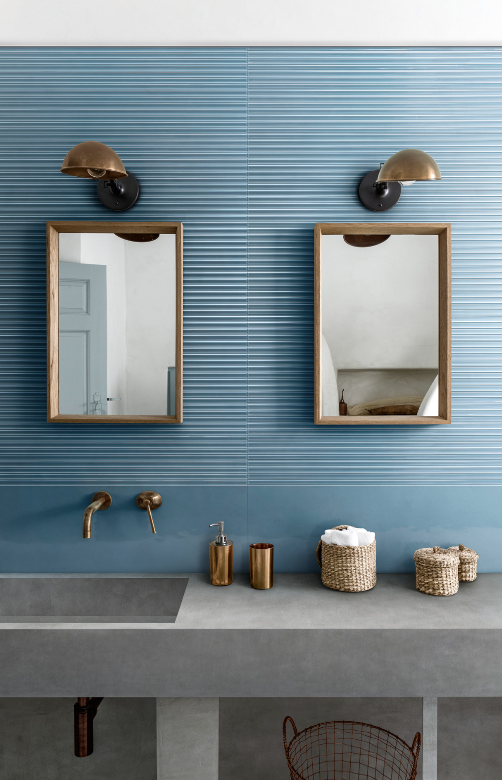 Rivestimento in pasta bianca Ocean serie BLISS by Marazzi