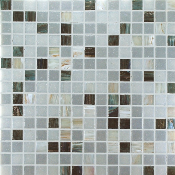 Mosaico Serie Project Plus Vitrex Grigio Mix