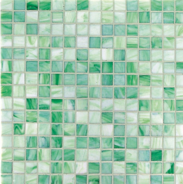 Mosaico Serie Project Plus Vitrex Verde Chiaro Mix