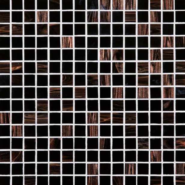Mosaico Serie Project Plus Vitrex Ebano Mix