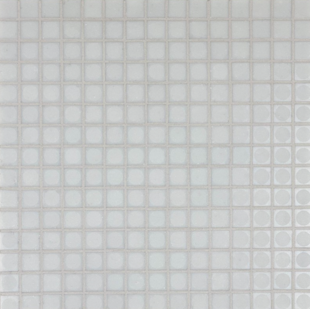 Mosaico Progetto Piscina Vitrex Point Bianco