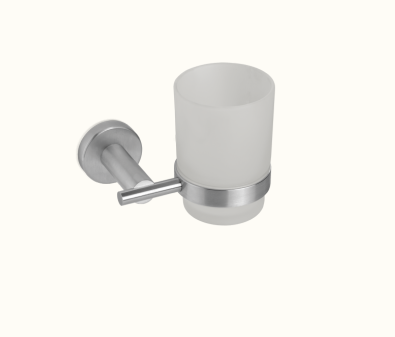 Supporto con bicchiere a muro TIBER STEEL VEMA-V17300