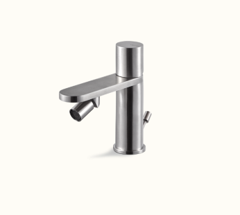 Miscelatore monocomando per bidet con scarico da 1”1/4 VENY STEEL VEMA