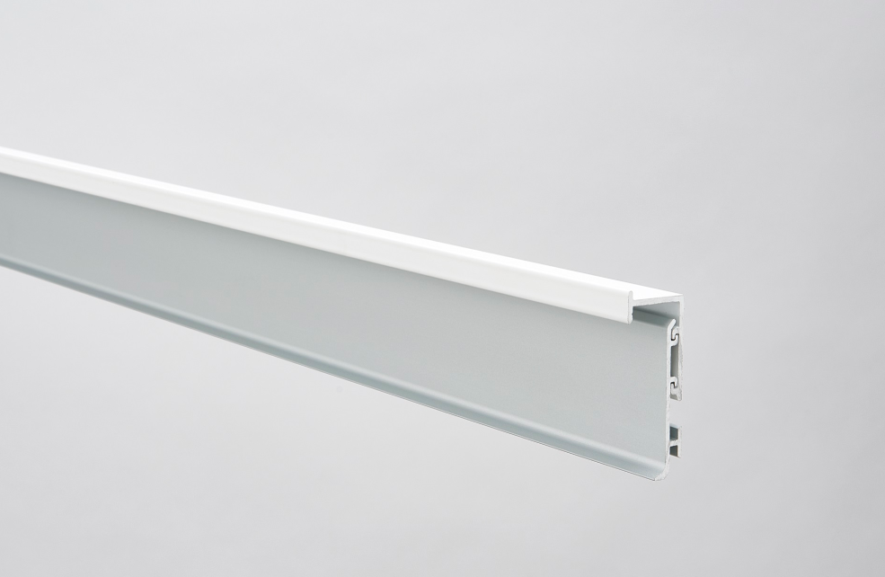 Battiscopa Eclipse Shadow Argento Satinato