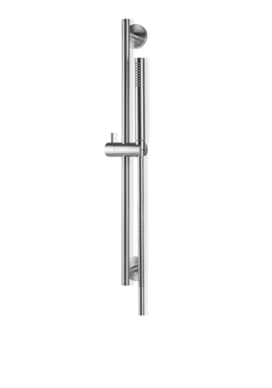 Asta saliscendi in inox completa di doccia e flessibile LL. 150 cm senza presa acqua AYAS STEEL VEMA_V17101