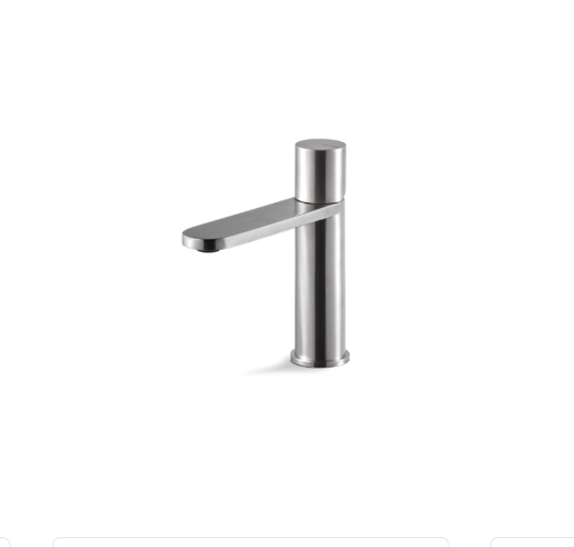 Miscelatore monocomando per lavabo senza scarico VENY STEEL VEMA