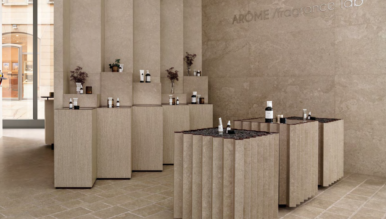 Pavimento e Rivestimento in gres Mapierre Ancienne Naturel 20 mm R11 Emilceramica 
