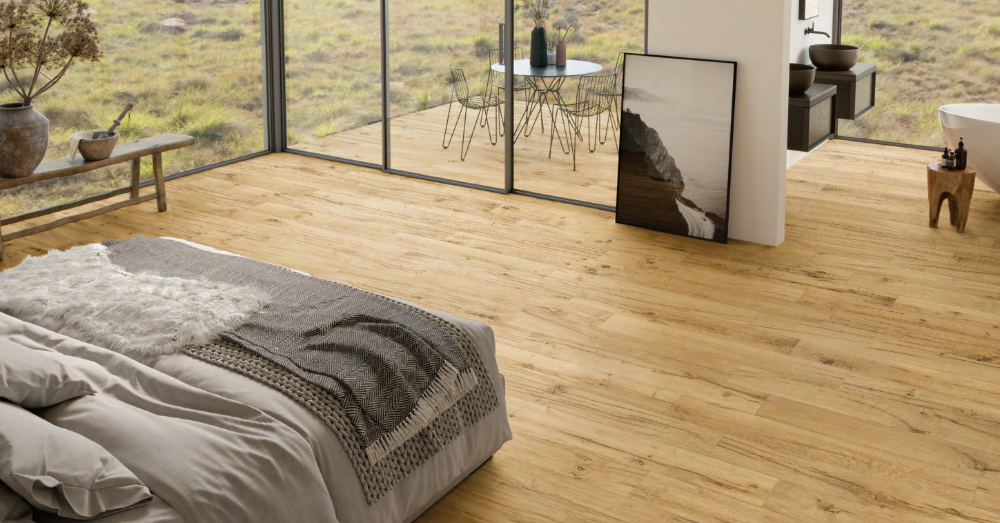 Pavimento effetto legno Biondo 20 mm serie Revival by Provenza