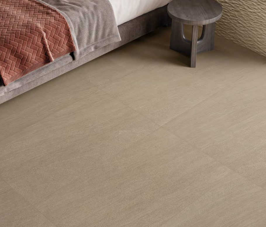 Pavimento e Rivestimento in gres Taupe Lappato serie Elegance Pro by Ergon Ceramica