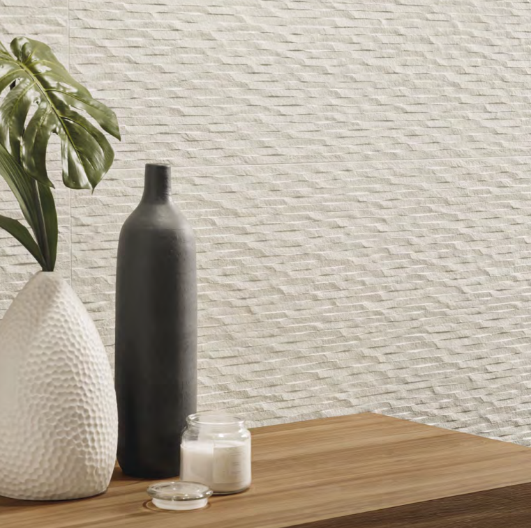 Decoro Mural White serie Elegance Pro by Ergon Ceramica