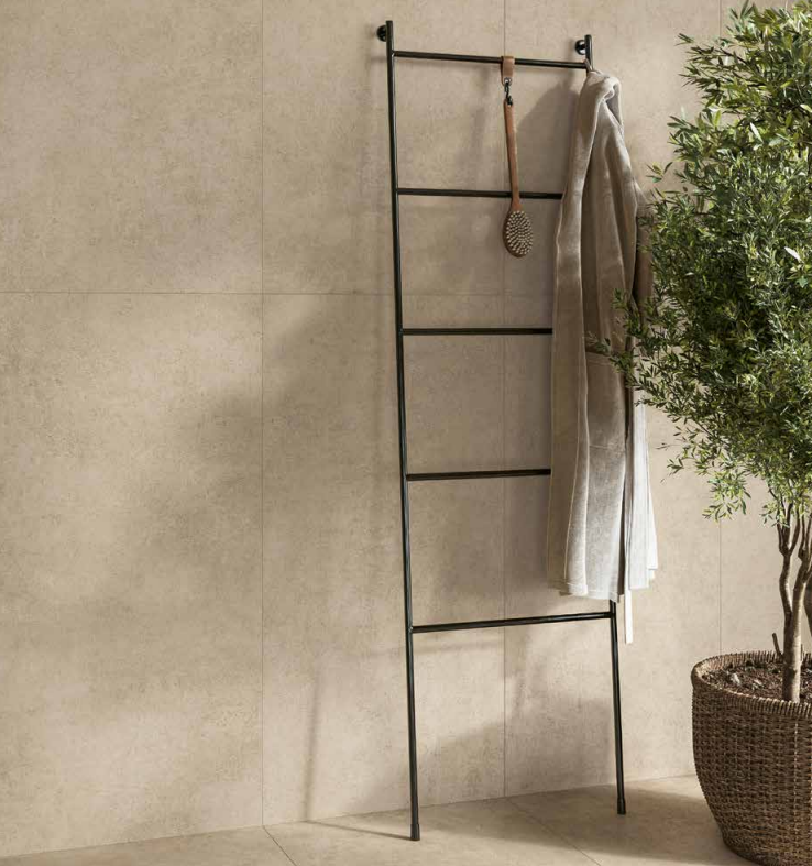 Pavimento e rivestimento in gres porcellanato serie Terrae SAND GRIP 100x100 by Ceramica Castelvetro