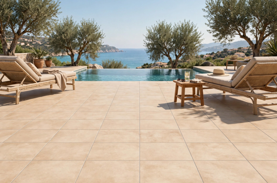 Pavimento in gres porcellanato serie Texas colore Saltillo R11