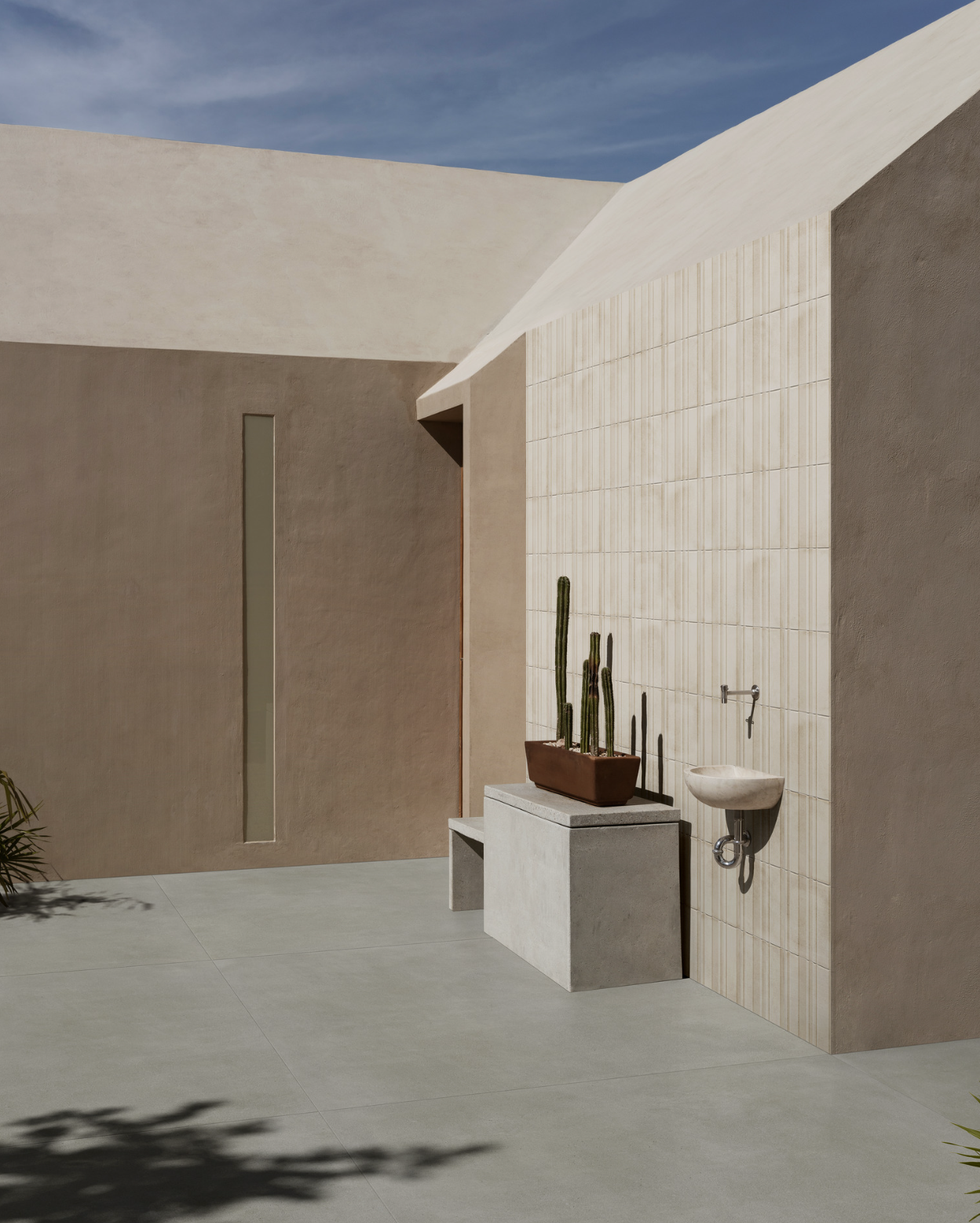 Pavimento e rivestimento in gres fine porcellanato serie SLOW COLD Salvia R11 by Marazzi